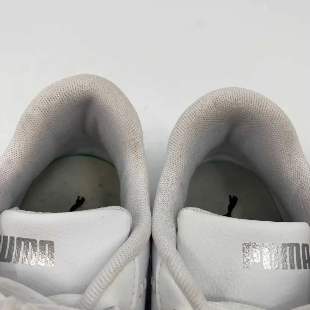 Puma White Smash V3 Platform Sneakers | Women’s Size 8.5